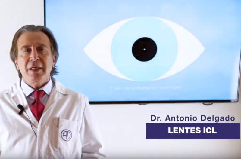 Vídeo explicativo de las lentes ICL para la corrección de la miopía y astigmatismo de alta graduación